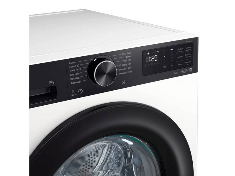 LG F4X5N09NHKP Elöltöltős gőzmosógép