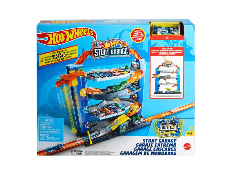 Hot Wheels: Kaszkadőr garázs szett (GNL70)