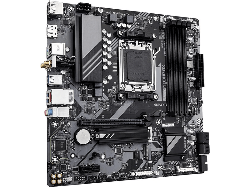 GIGABYTE,Alaplap,AM5,AMD B650, mATX