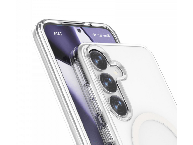 Cellect Samsung Galaxy A57 mágneses szilikon tok, átlátszó (CEL-MAG-A57-TP)