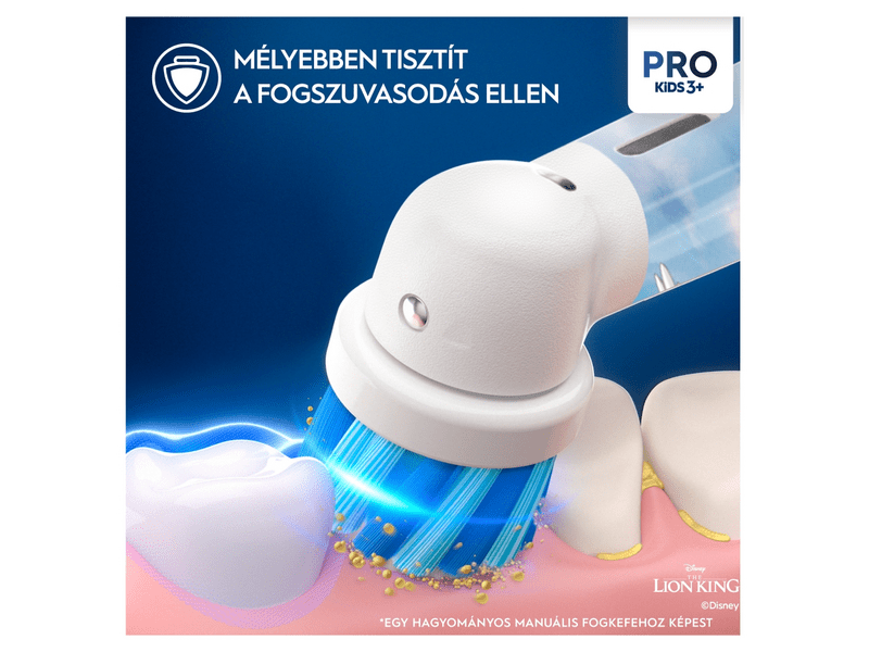 Oral-B Pro Kids Lion King Elektromos fogkefe