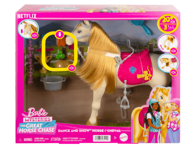 Barbie - fenséges Tornádó paripa (HXJ42)