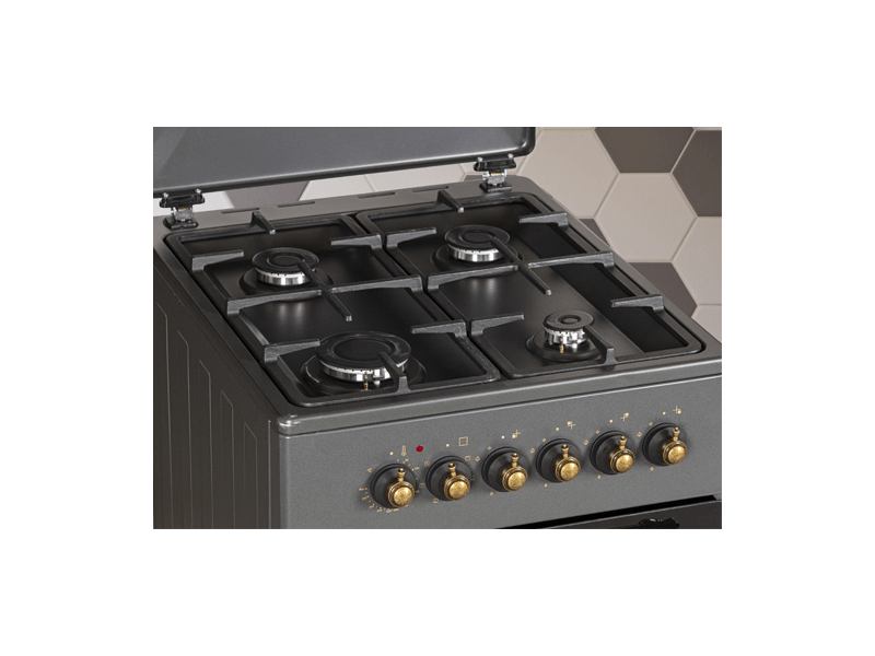 MPM MPM-56-KRM-13 Kombinált tűzhely, fekete