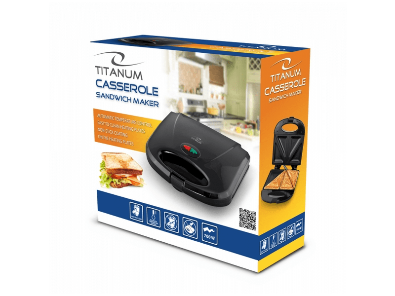 Esperanza Titanum Casserole TKT002K szendvicssütő