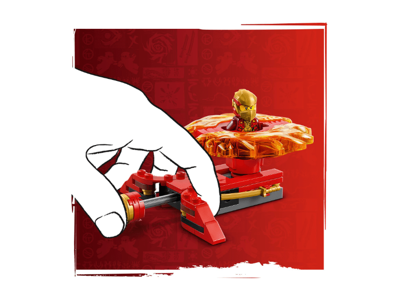 LEGO® NINJAGO® Kai's Dragon Spinjitzu Spinner (71823)