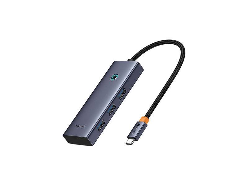 Baseus UltraJoy 5-Port HUB dokkoló állomás, szürke (B0005280181100)