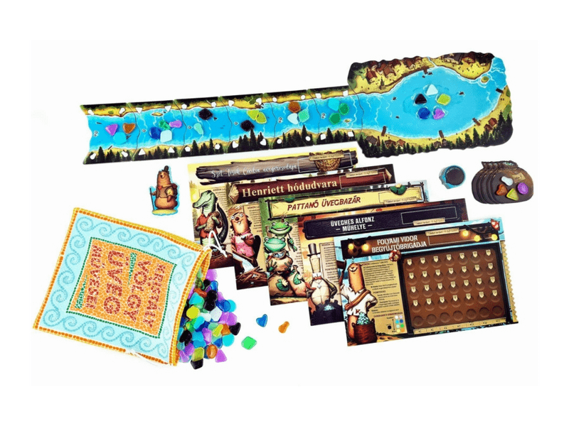 Kristályvölgy üvegművesei Társasjáték (ASM34703)