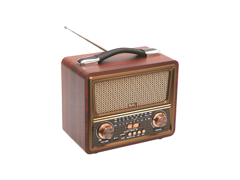 SAL RRT22 Hordozható retró rádió multimédia lejátszóval