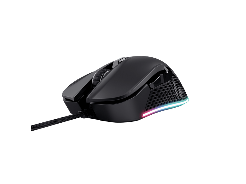 Trust GXT 922 Ybar Gaming egér, fekete (24729)
