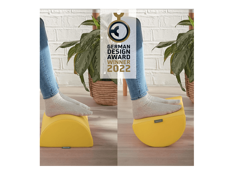 LEITZ COSY Ergo asztali lábtámasz, sárga (53710019)
