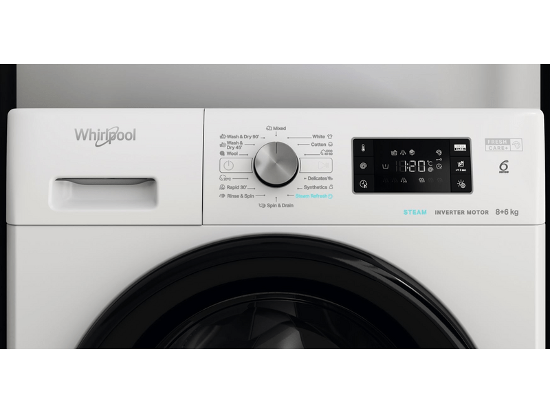 Whirlpool FFWDB864349BVEE Mosó-szárítógép