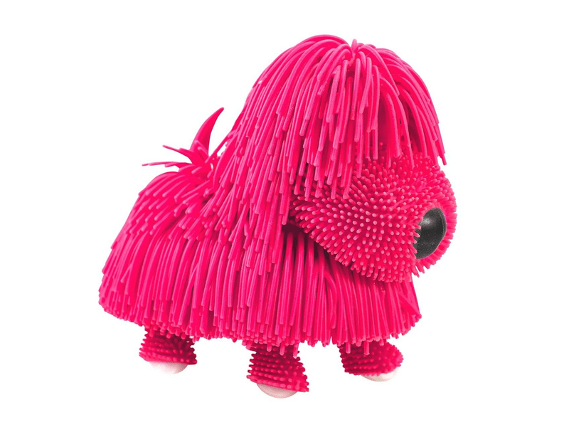 Eolo JIggly Pets Riszáló Állatok, kutya, pink (WD188-PI)