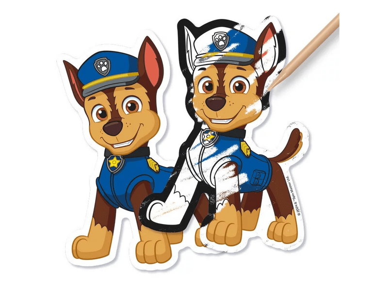 Mancs őrjárat képkarcoló készlet mágnessel (723351)