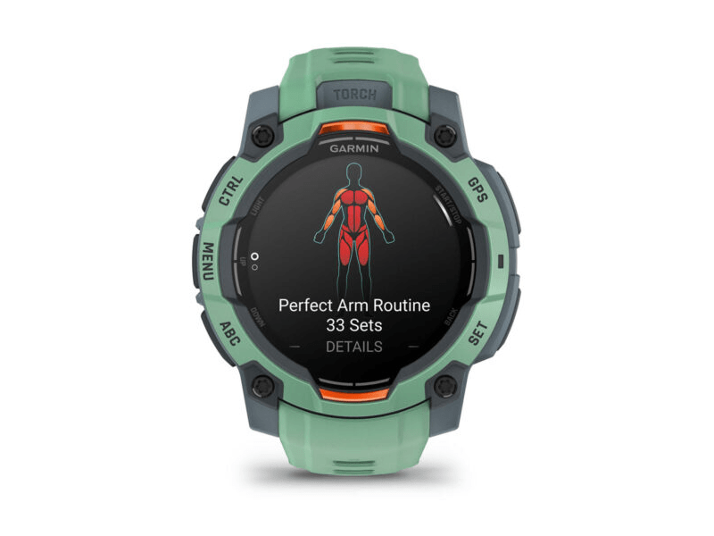 Garmin Instinct 3 AMOLED okosóra, 45mm, tropic (010-02936-01)