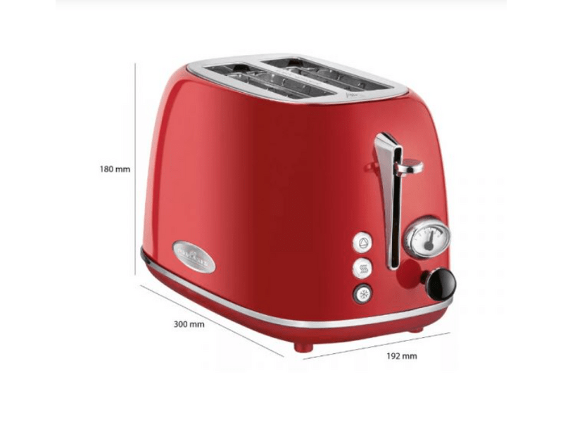 ProfiCook PC-TA 1193 Vintage kenyérpirító, piros