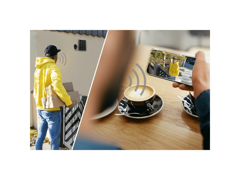 Hama 176615 Kültéri Wifi kamera napelemmel