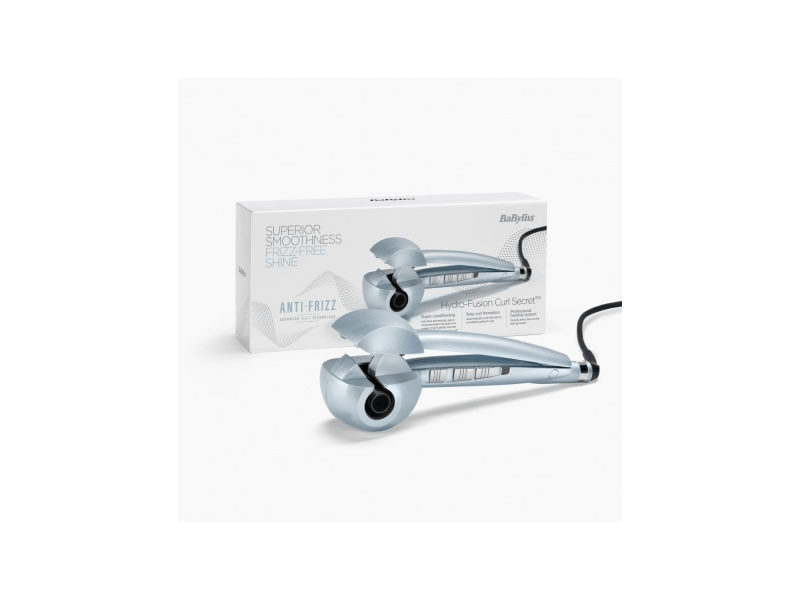 BaByliss C1700E Hydro-Fusion Curl Secret plazmaionos automata hajgöndörítő, kék