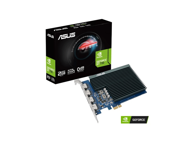 Asus GeForce® GT 730 2GB Videókártya (GT730-4H-SL-2GD5)