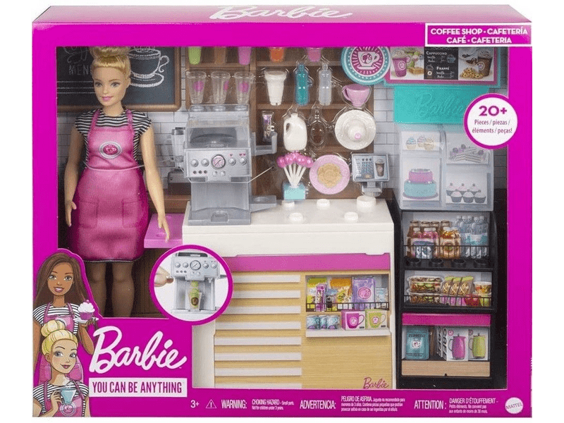 Barbie kávézó babával (GMW03)