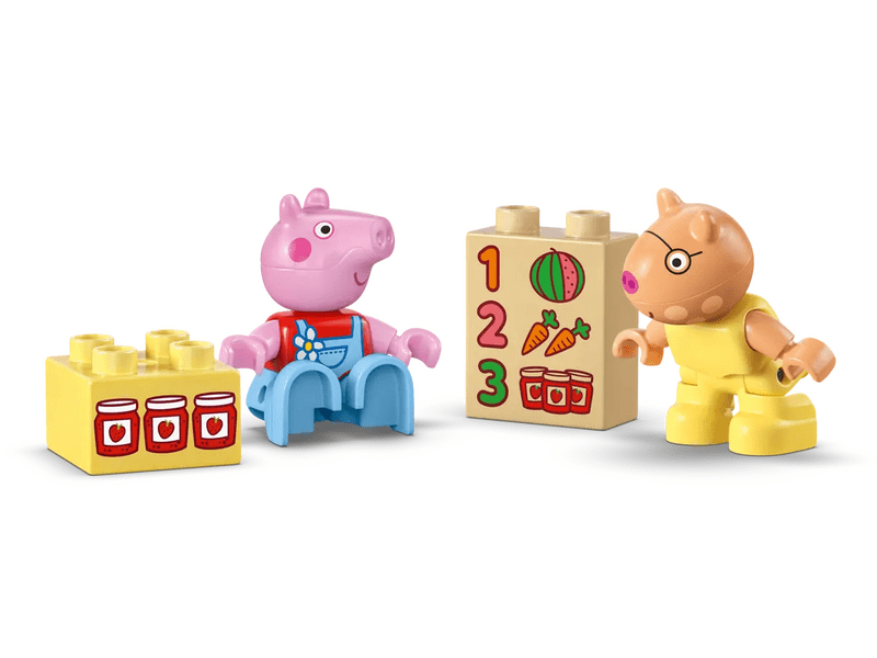 LEGO® DUPLO® Peppa malac Traktor és piac (10468)