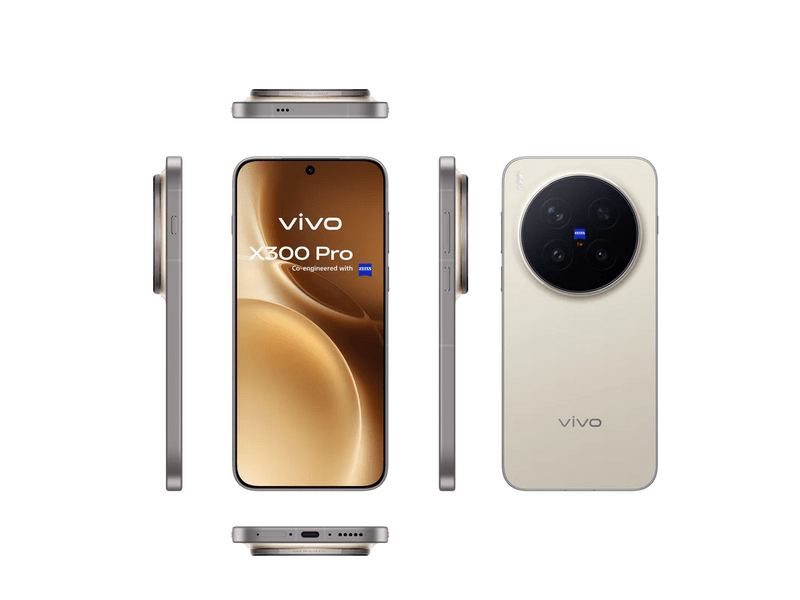 Vivo X300 Pro 16/512GB Okostelefon, barna