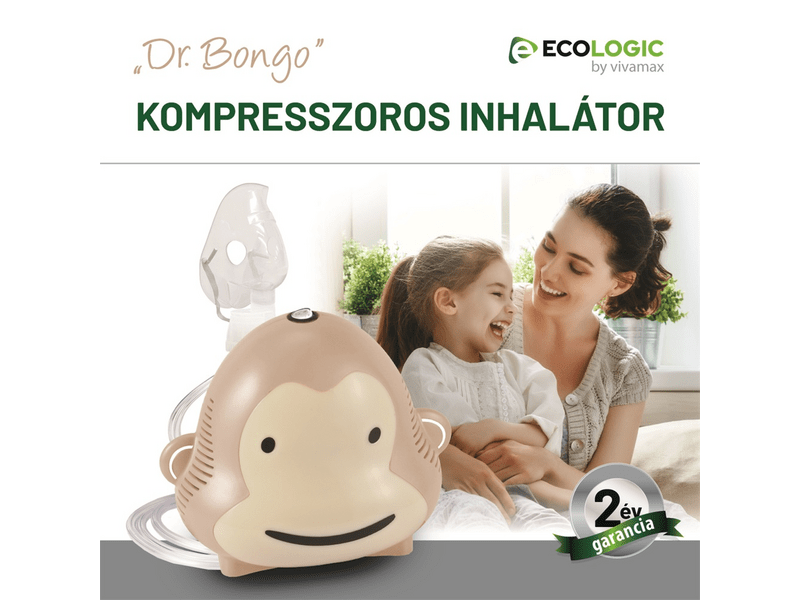 EcoLogic by Vivamax Kompresszoros inhalátor