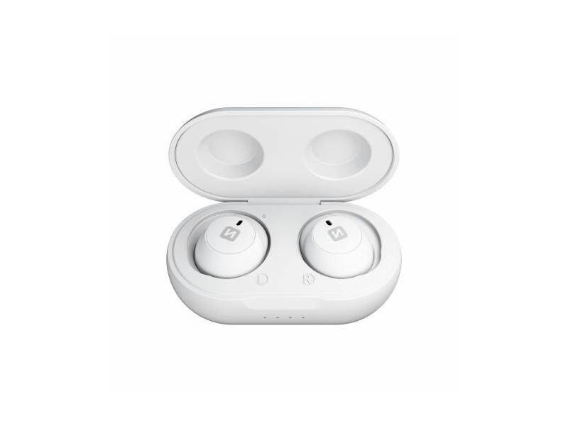 Swissten Stonebuds TWS bluetooth fülhallgató, fehér (54100100)