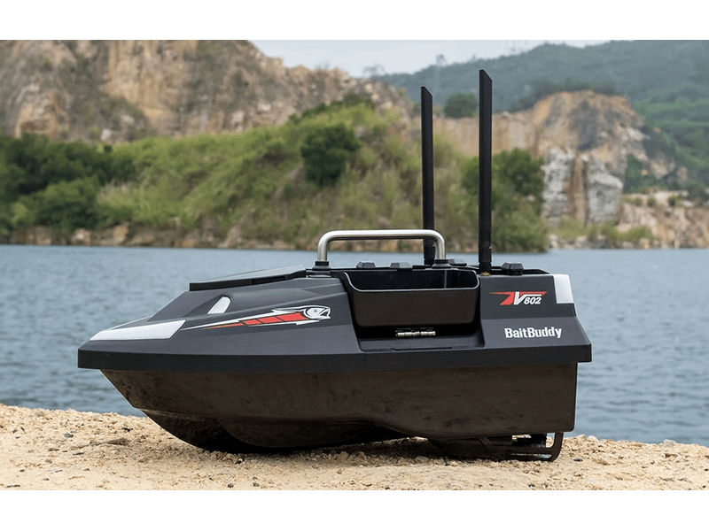 Flytec V802 Etetőhajó, 12000mAh, fekete