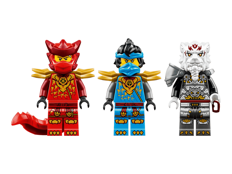 LEGO® Ninjago® Zilvar és Grimtak, a sárkányszörny (71863)