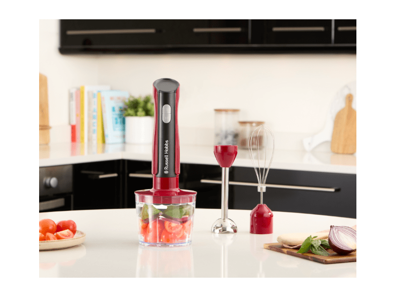 Russell Hobbs Desire 3u1 štapni blender 500W, crveni (27140-56)