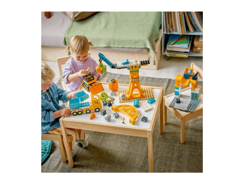 LEGO® DUPLO® Városi kalandok 3 az 1-ben építési terület és munkagépek (10476)