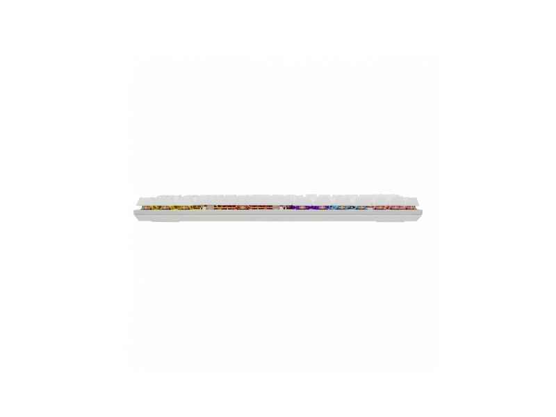 White Shark Commandos gamer billentyűzet, fehér