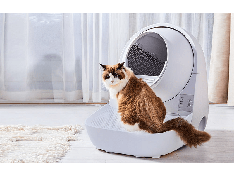 Catlink Scooper alomtálca lépcső, szürke (CL-LBPS-02)