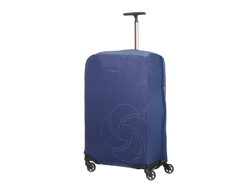 Samsonite összehajtható bőröndhuzat, M-es méret, kék (121224-1549)