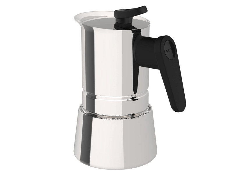 Pedrini 02CF036 Rozsdamentes acél kávéfőző, 2 csészés