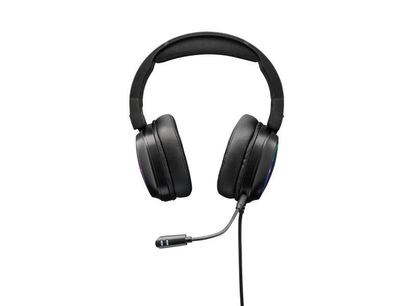 TheG-Lab Korp Radium Gamer headset, fekete