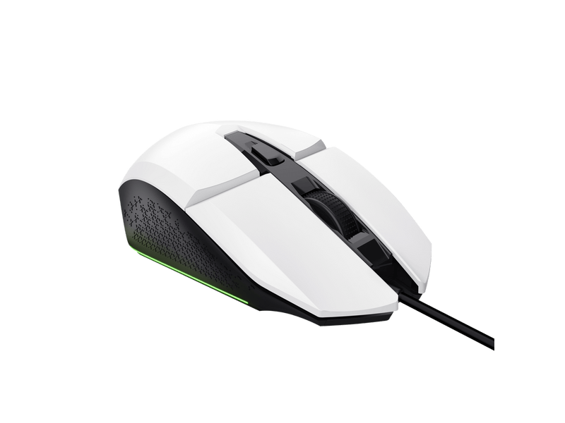Trust GXT109W Felox vezetékes gaming egér 25066, fehér