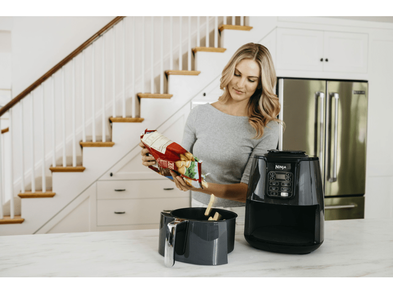 Airfryer,1500W,fekete