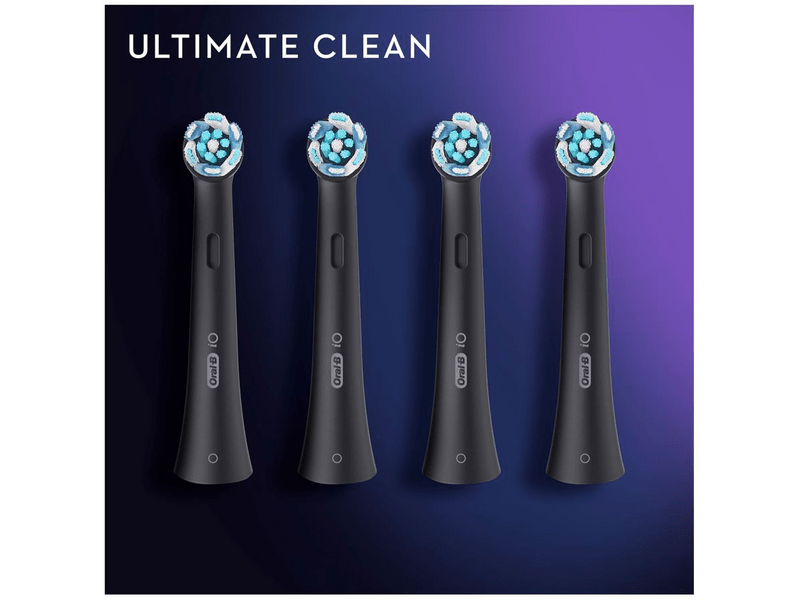 Oral-B iO glava četkice za zube Clean, 4 kom, crna