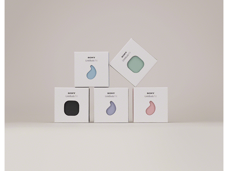 Sony LinkBuds Fit držač za slušalice, ljubičasta (HACLS910NSV.WW)