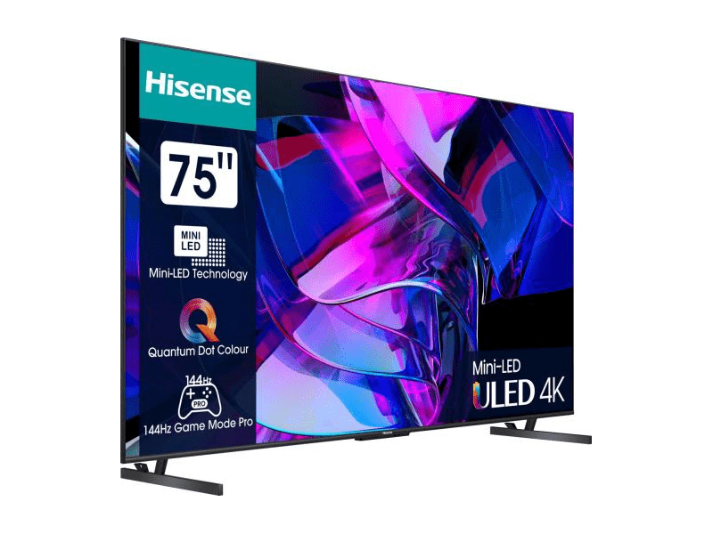 Hisense 75U7KQ 4K UHD Smart MiniLED TV