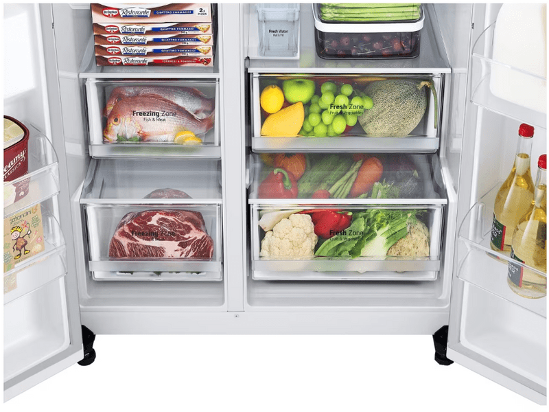 LG GSLV71SWTE Side by Side hűtő