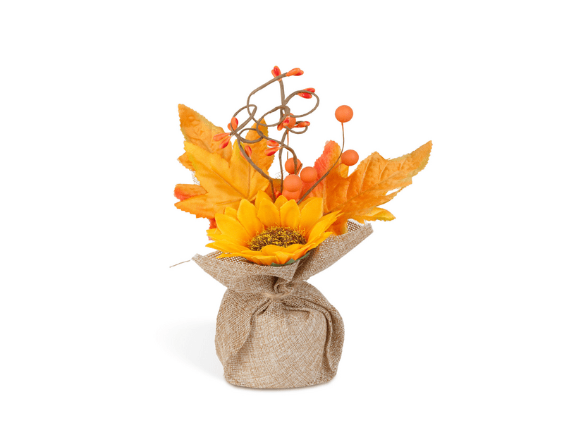 Bewello 59043 Művirág juta kaspóban - 20 cm - 2 féle