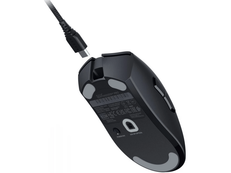 Razer DeathAdder V3 Pro Gamer egér, fekete (RZ01-04630100-R3G1)