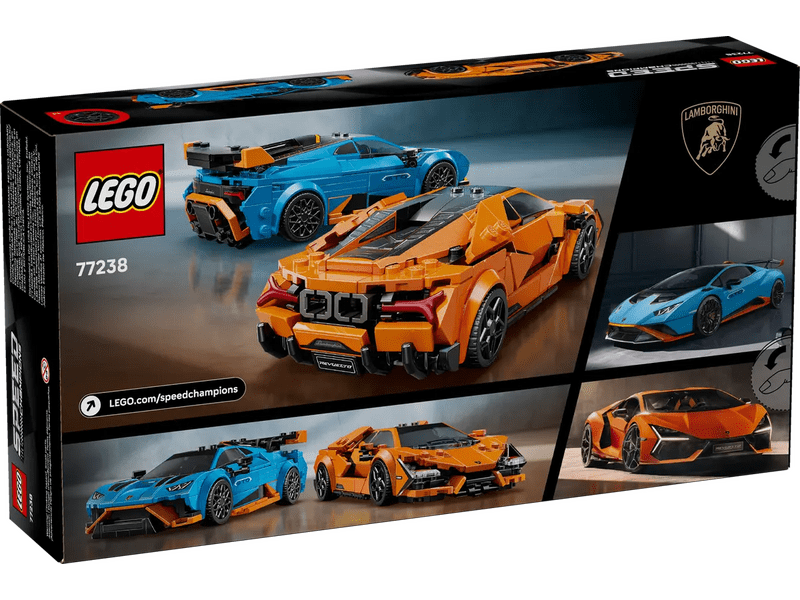 LEGO® Speed Champions Lamborghini Revuelto i Huracán STO (77238)