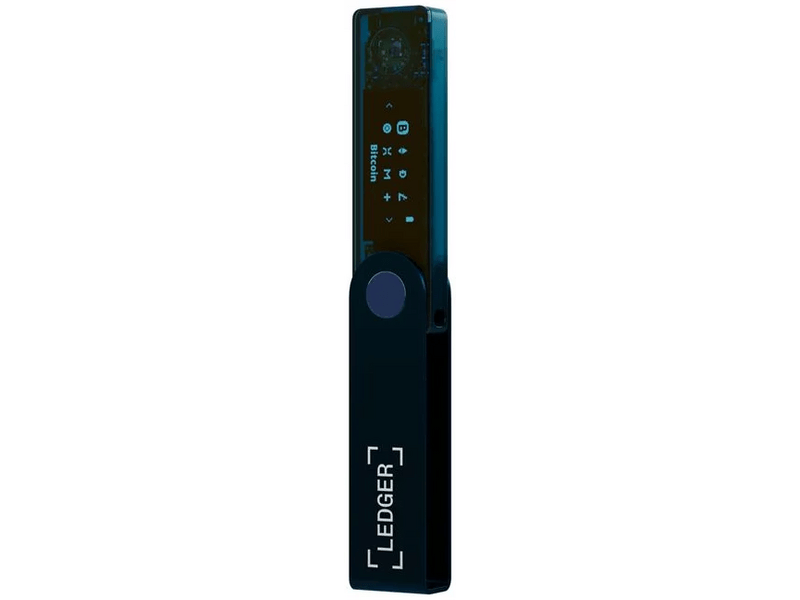 Ledger Nano X Crypto tárca, kék