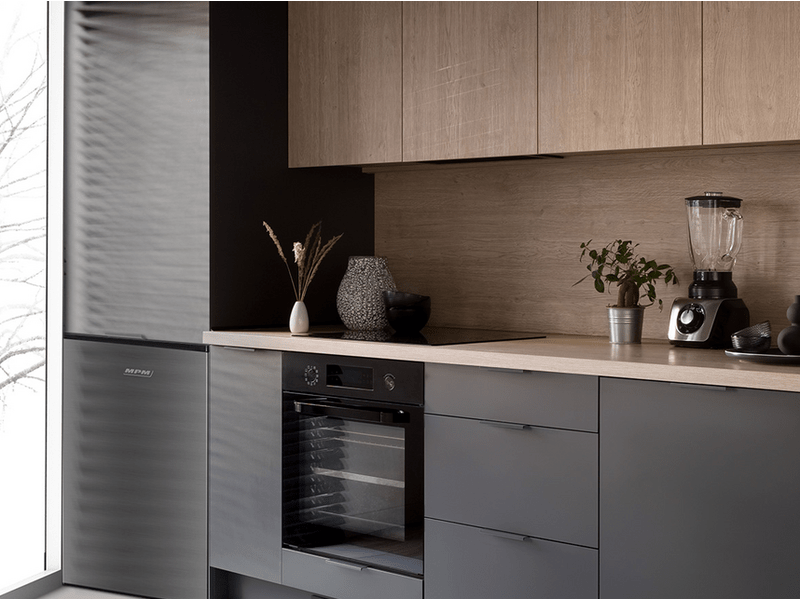 MPM MPM-90-CJ-28 Egyajtós hűtőszekrény, inox