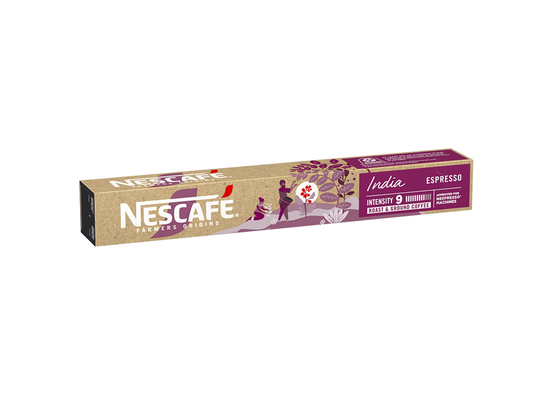 Nescafé Farmers Origins India Kávékapszula, 10 db
