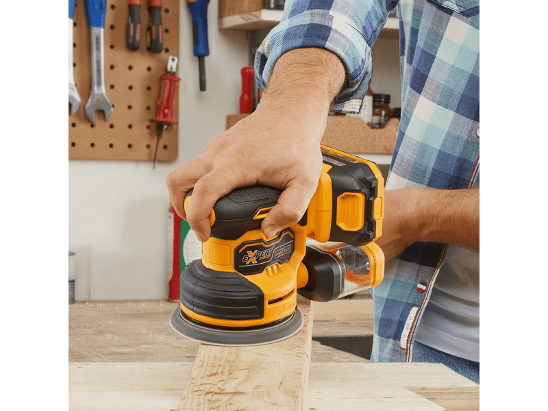 Expert UXSD125 Akkumulátoros rotációs csiszoló, 125mm