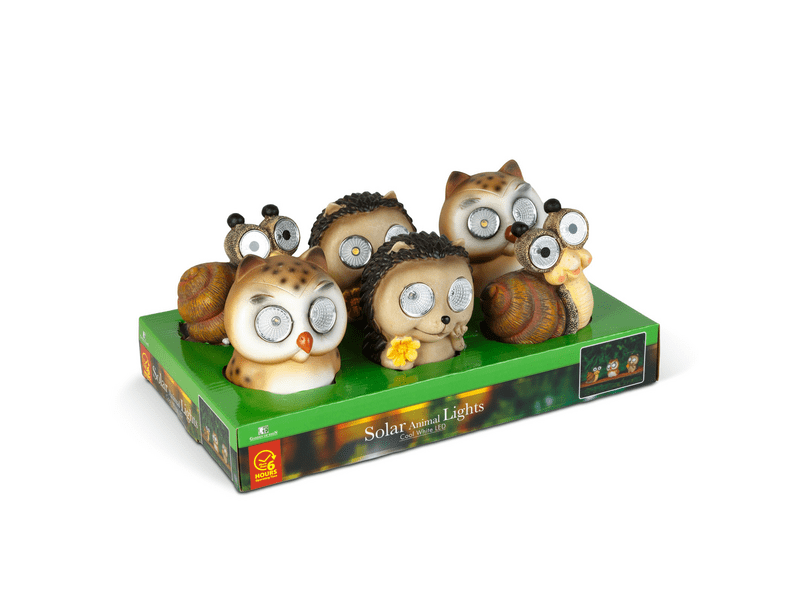 Garden of Eden 11429B Szolár állatfigurák, 3-féle